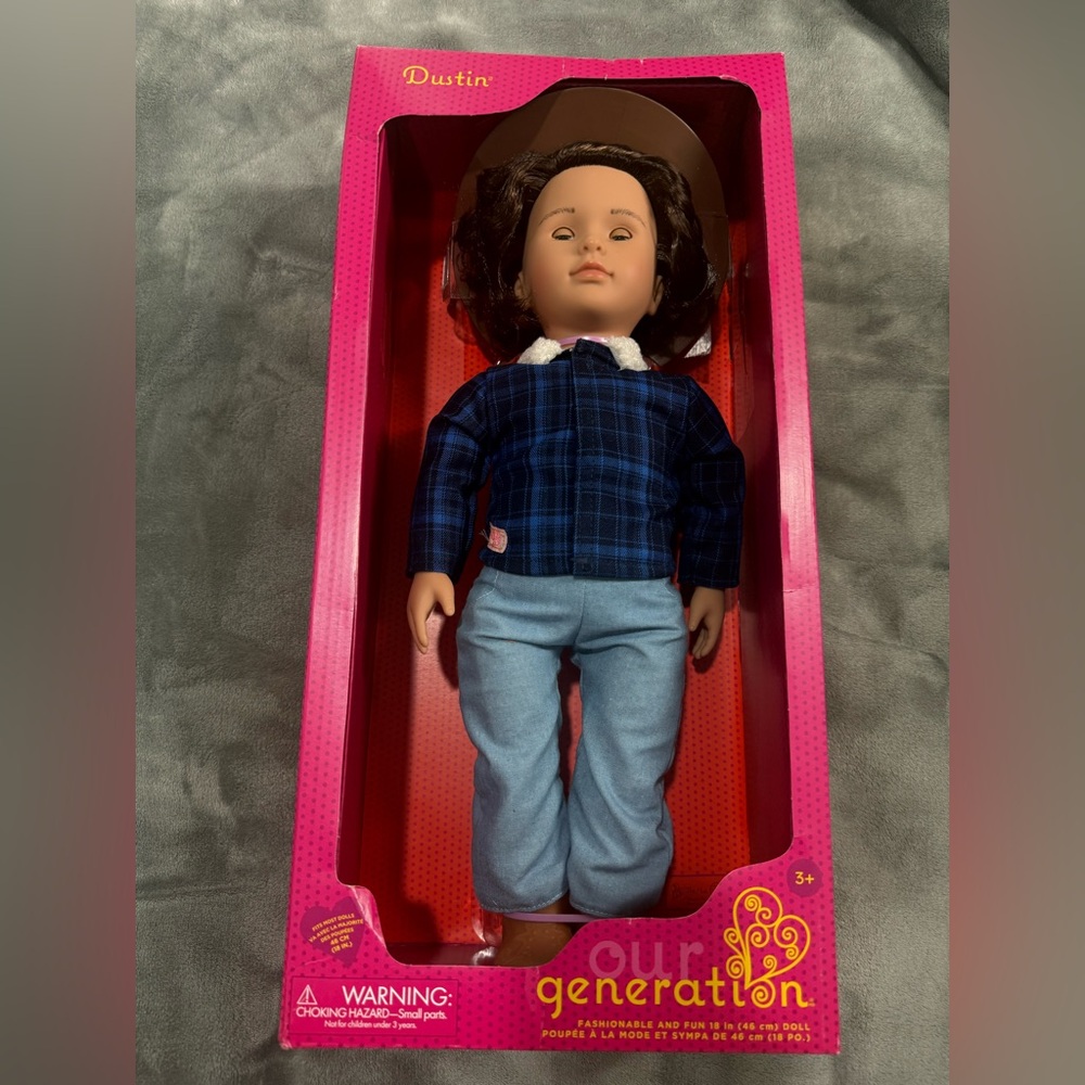 Our Generation Dustin 18" Boy Doll - Picture 3 of 4